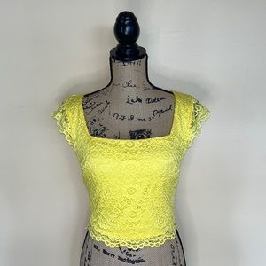 Bebe Lace Top